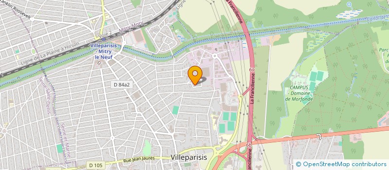 localisation de l'entreprise MONSIEUR NABIL AISSAOUI à VILLEPARISIS
