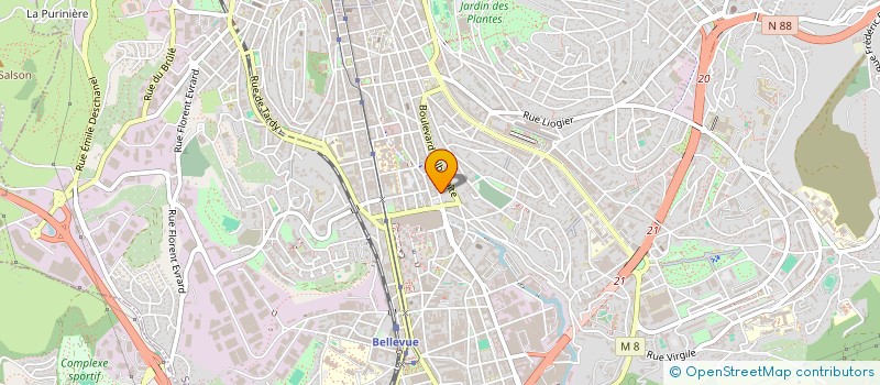 localisation de l'entreprise MONSIEUR NABIL AIT MANSOUR  SAINT-ETIENNE