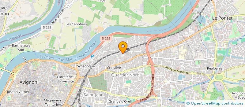 localisation de l'entreprise MONSIEUR NABIL AIT SI MADANI  AVIGNON