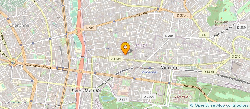 localisation de l'entreprise MONSIEUR NABIL AKKARI à MONTREUIL