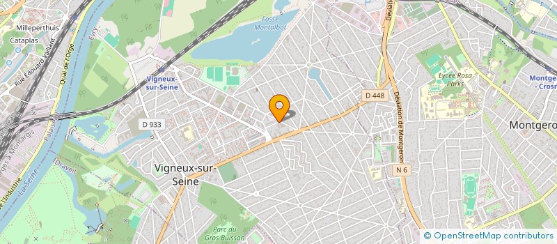 localisation de l'entreprise MONSIEUR NABIL AL HAMAD à VIGNEUX-SUR-SEINE