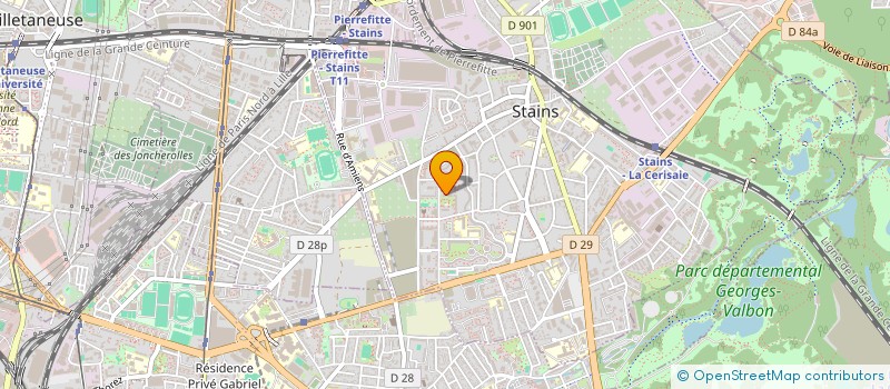 localisation de l'entreprise MONSIEUR NABIL ALLACHE à STAINS