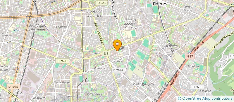 localisation de l'entreprise MONSIEUR NABIL AMARI à GRENOBLE