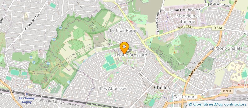 localisation de l'entreprise MONSIEUR NABIL AMOUCHE  CHELLES