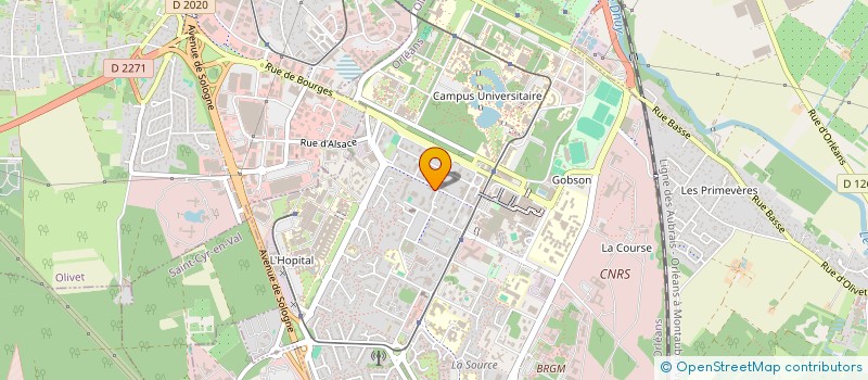 localisation de l'entreprise MONSIEUR NABIL ASRIH à ORLEANS