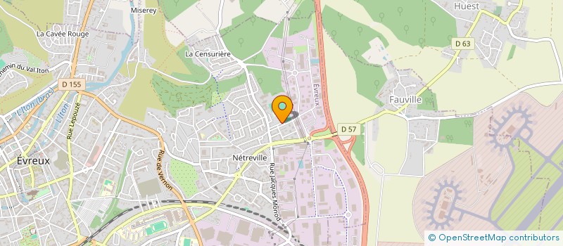 localisation de l'entreprise MONSIEUR NABIL ASSADI à EVREUX