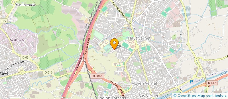 localisation de l'entreprise MONSIEUR NABIL ATBA  PERPIGNAN