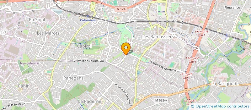 localisation de l'entreprise MONSIEUR NABIL BAAHMED à COLOMIERS