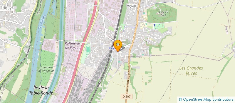 localisation de l'entreprise MONSIEUR NABIL BAAISSA à FEYZIN