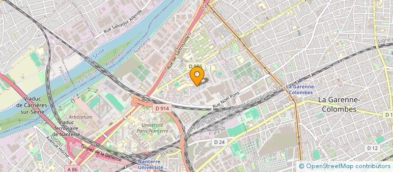 localisation de l'entreprise MONSIEUR NABIL BACHA  NANTERRE