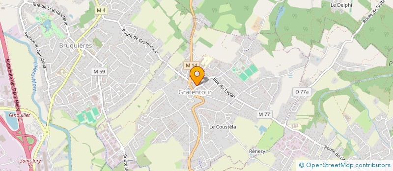 localisation de l'entreprise MONSIEUR NABIL BARKA  GRATENTOUR