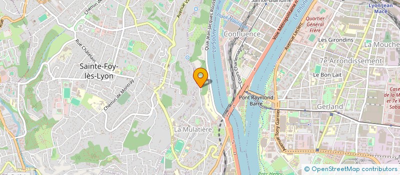 localisation de l'entreprise MONSIEUR NABIL BDAY  LA MULATIERE