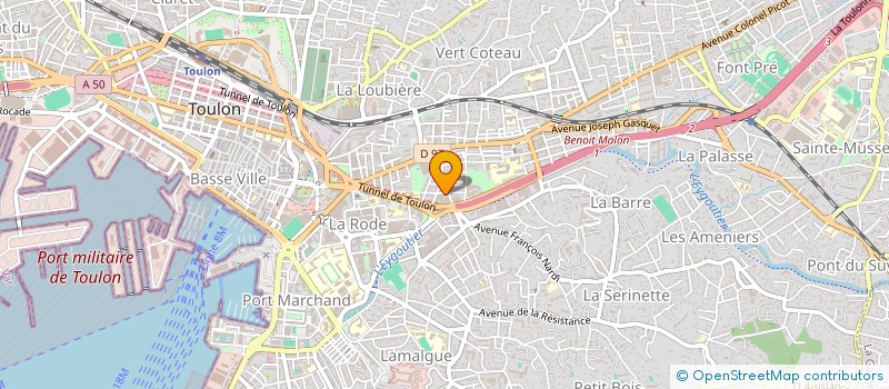 localisation de l'entreprise MONSIEUR NABIL BEJAOUI  TOULON