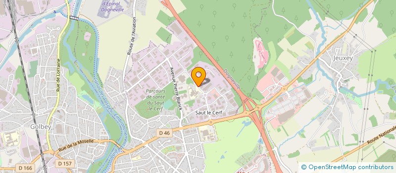 localisation de l'entreprise MONSIEUR NABIL BELAAOUAD  EPINAL