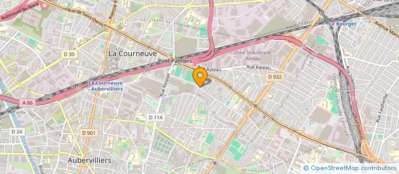 localisation de l'entreprise MONSIEUR NABIL BELAKMALAT à LA COURNEUVE
