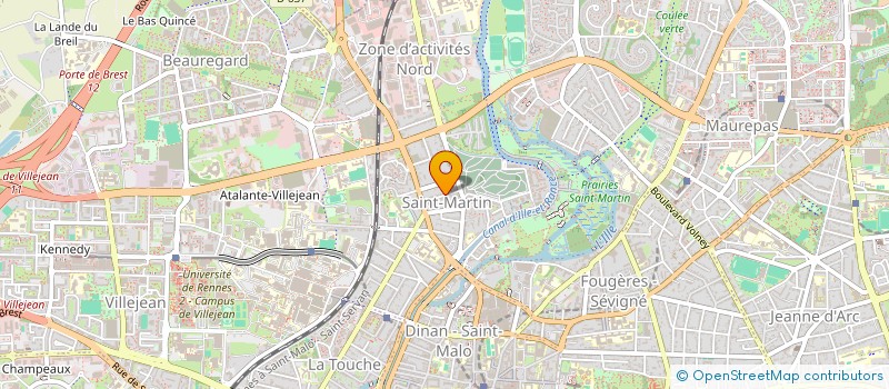 localisation de l'entreprise MONSIEUR NABIL BELKACEM  RENNES