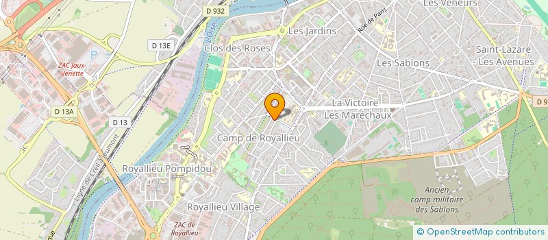 localisation de l'entreprise MONSIEUR NABIL BEN M BAREK  COMPIEGNE