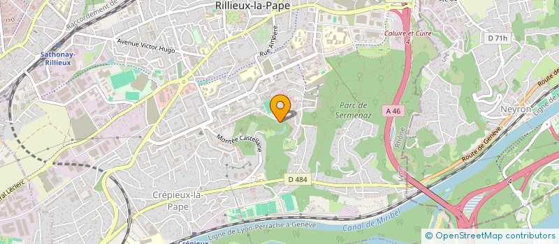 localisation de l'entreprise MONSIEUR NABIL BEN RABAH  RILLIEUX-LA-PAPE