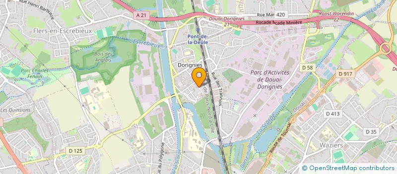 localisation de l'entreprise MONSIEUR NABIL BENAISSA  DOUAI