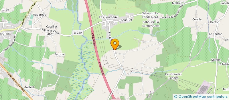 localisation de l'entreprise MONSIEUR NABIL BENARBIA  CEZAC