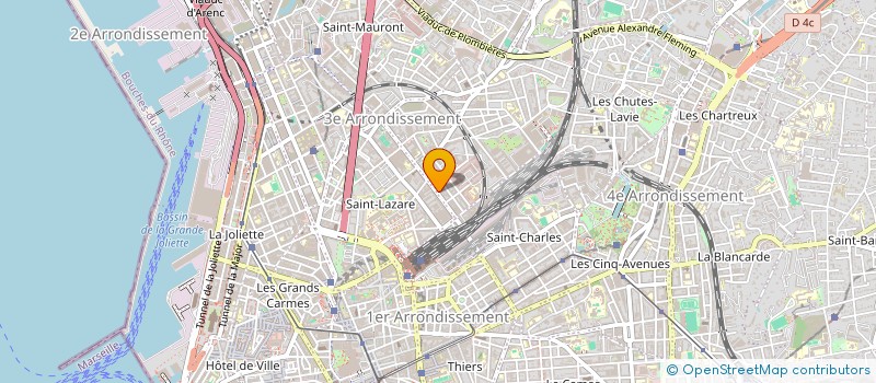 localisation de l'entreprise MONSIEUR NABIL BENCHAAR à MARSEILLE