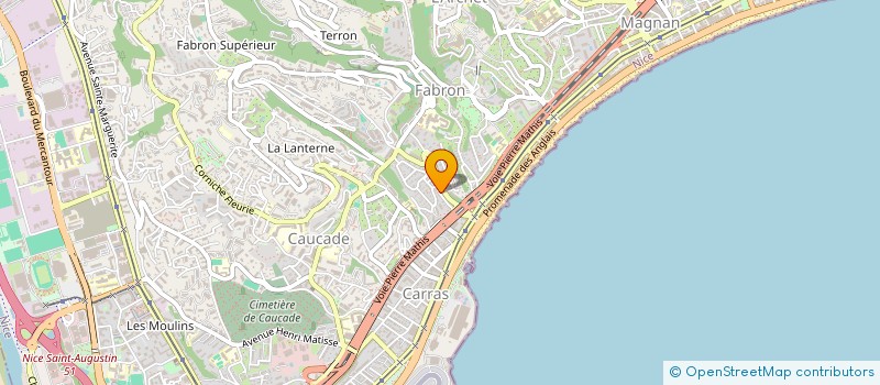 localisation de l'entreprise MONSIEUR NABIL BENCHALLAL  NICE