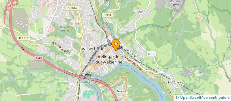 localisation de l'entreprise MONSIEUR NABIL BENDIOURI à VALSERHONE