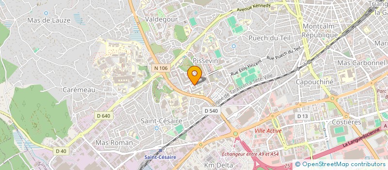 localisation de l'entreprise MONSIEUR NABIL BENHARI  NIMES