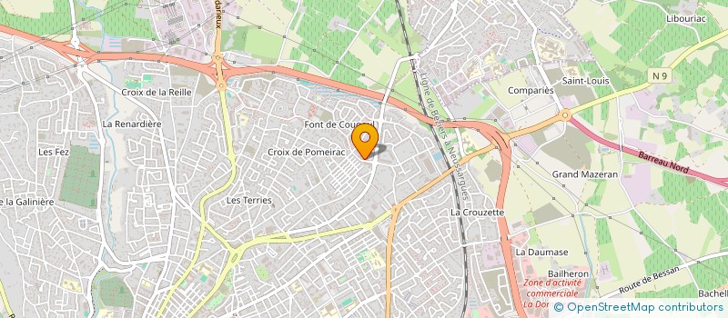 localisation de l'entreprise MONSIEUR NABIL BENJILLALI  SAINT-FELIX