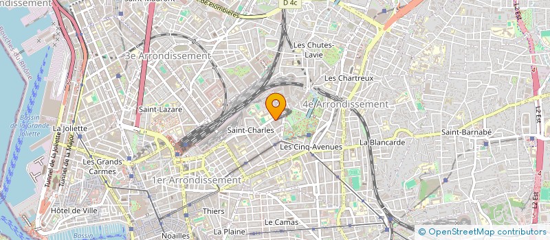 localisation de l'entreprise MONSIEUR NABIL BENKHELFALLAH  MARSEILLE