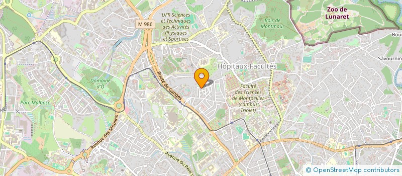 localisation de l'entreprise MONSIEUR NABIL BENKIRAT à MONTPELLIER