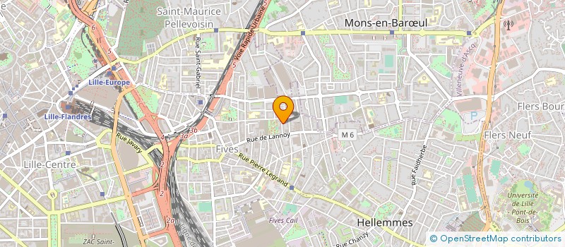 localisation de l'entreprise MONSIEUR NABIL BENSAID à LILLE