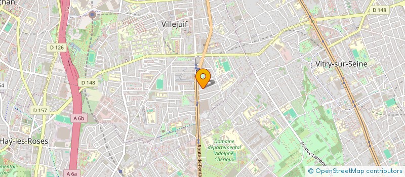 localisation de l'entreprise MONSIEUR NABIL BENSTITOU  VILLEJUIF