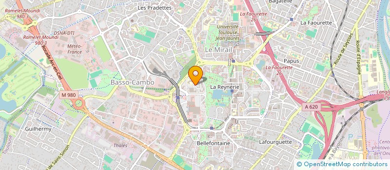 localisation de l'entreprise MONSIEUR NABIL BENTALEB à TOULOUSE