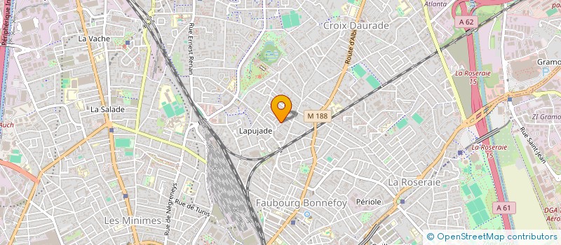 localisation de l'entreprise MONSIEUR NABIL BENTENNI à TOULOUSE