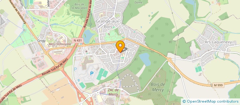 localisation de l'entreprise MONSIEUR NABIL BENTOUHAMI  METZ