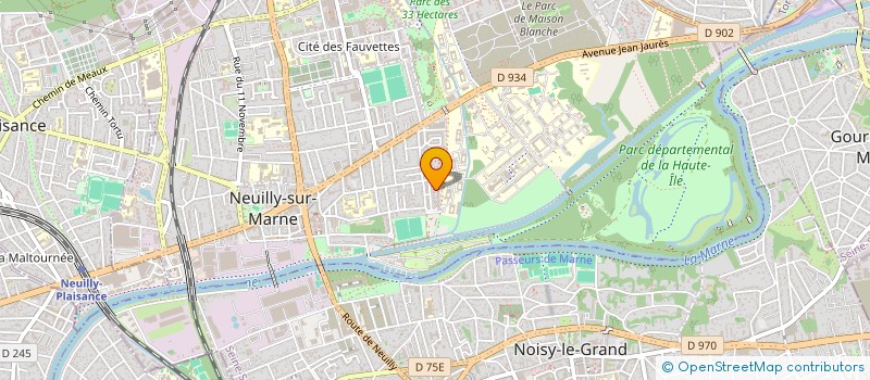 localisation de l'entreprise MONSIEUR NABIL BENYAHIA à NEUILLY-SUR-MARNE