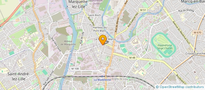 localisation de l'entreprise MONSIEUR NABIL BERKANI à MARCQ-EN-BARŒUL