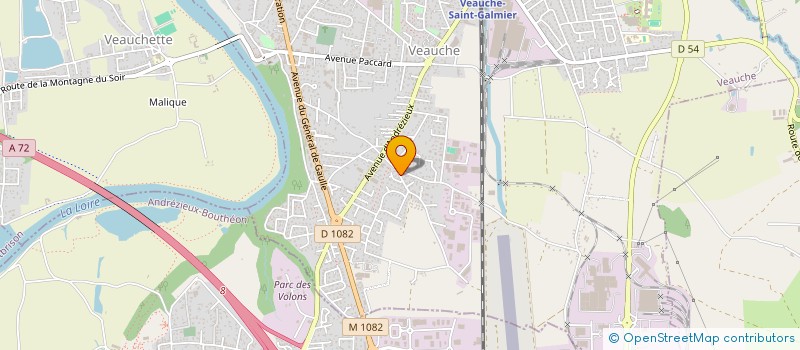 localisation de l'entreprise MONSIEUR NABIL BERRABAH  VEAUCHE