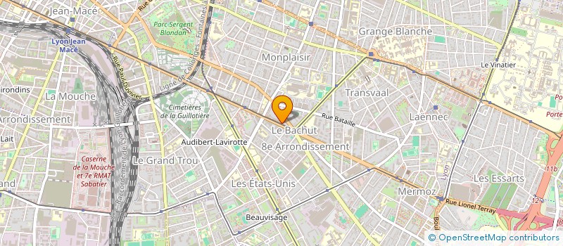 localisation de l'entreprise MONSIEUR NABIL BESSAHRAOUI  LYON