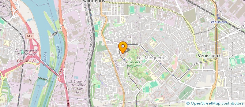 localisation de l'entreprise MONSIEUR NABIL BETTAIBI  VENISSIEUX