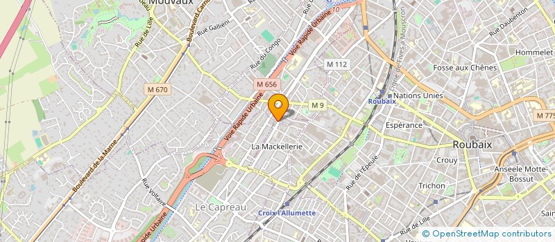 localisation de l'entreprise MONSIEUR NABIL BEZZAZ  CROIX