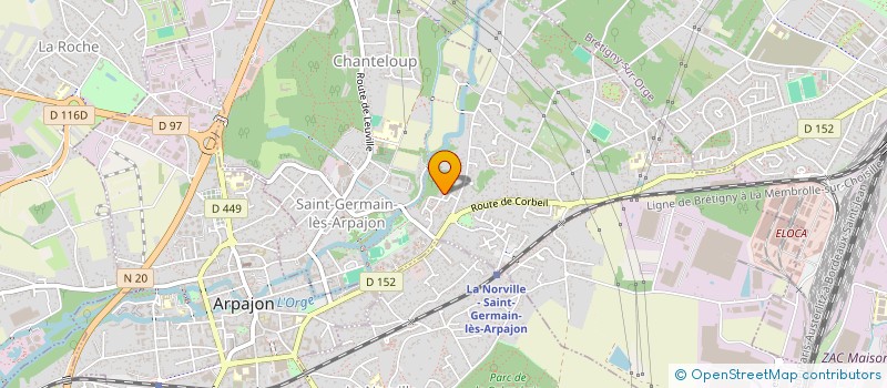 localisation de l'entreprise MONSIEUR NABIL BOUACIDA à SAINT-GERMAIN-LES-ARPAJON