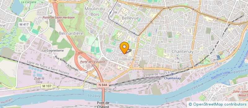 localisation de l'entreprise MONSIEUR NABIL BOUANANI à NANTES