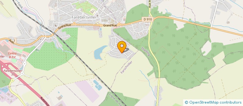 localisation de l'entreprise MONSIEUR NABIL BOUAOUN  FAREBERSVILLER