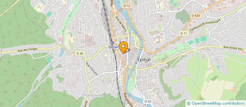 localisation de l'entreprise MONSIEUR NABIL BOUCHETTAOUI  EPINAL