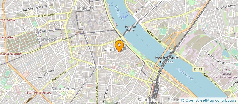 localisation de l'entreprise MONSIEUR NABIL BOUGHAZI à BORDEAUX