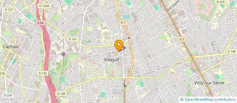 localisation de l'entreprise MONSIEUR NABIL BOUHADJAR  VILLEJUIF