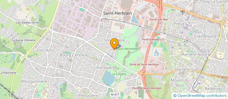 localisation de l'entreprise MONSIEUR NABIL BOUIFFROR à SAINT-HERBLAIN