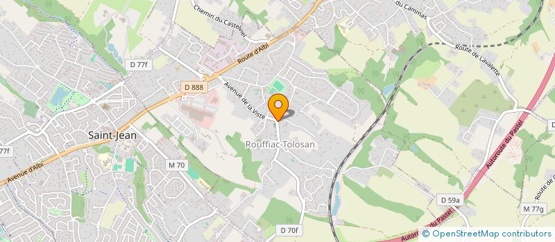 localisation de l'entreprise MONSIEUR NABIL BOUKKALFA  TOULOUSE